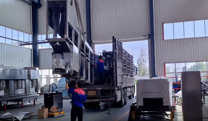 射流氣鼓式浸燙機發貨